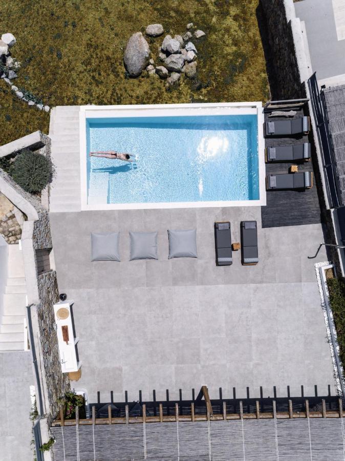 Villa Agapi, 2 Min Walk To The Beach & Heated Pool, By Red Windmill Villas Kalafatis Ngoại thất bức ảnh