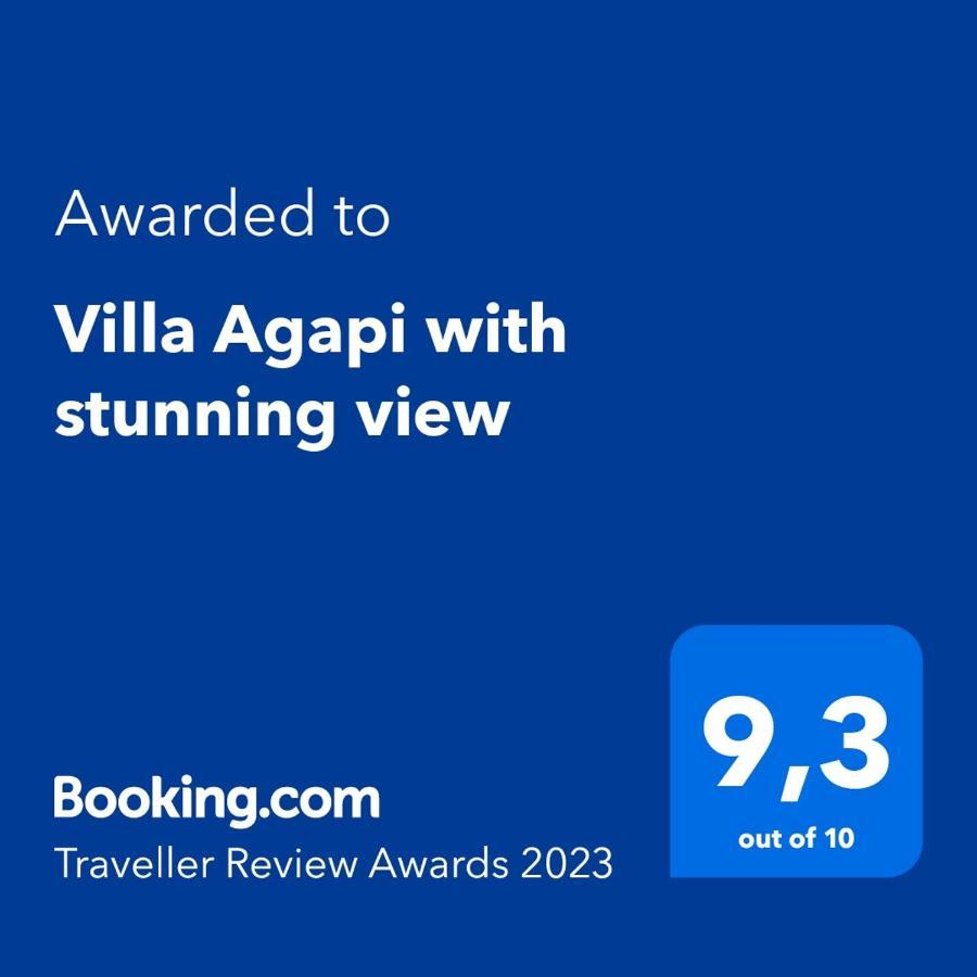 Villa Agapi, 2 Min Walk To The Beach & Heated Pool, By Red Windmill Villas Kalafatis Ngoại thất bức ảnh